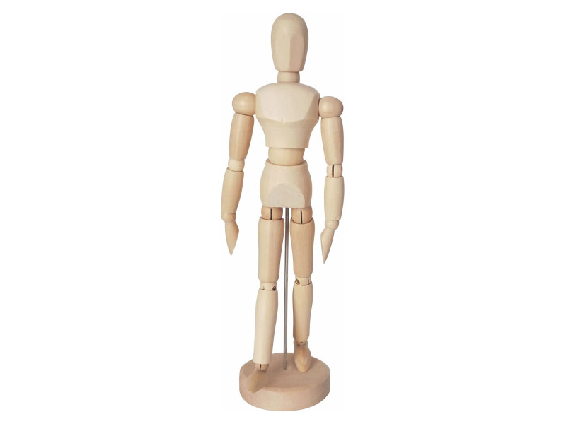 KREUL Mannequin SOLO Goya, homme, hauteur: 200 mm, en bois