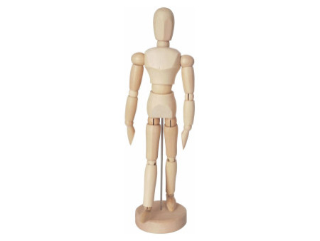 KREUL Mannequin SOLO Goya, homme, hauteur: 200 mm, en bois