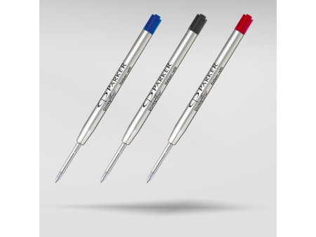 PARKER Recharge pour stylo QUINKflow, M, blister de 10, bleu
