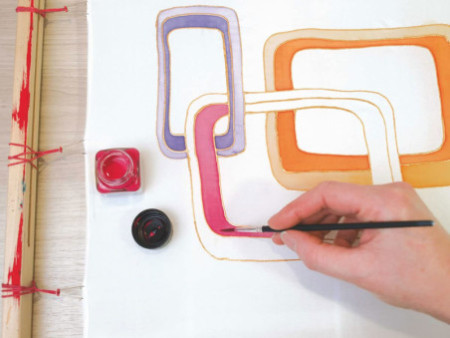 KREUL Peinture pour soie JAVANA, kit couleur tendance