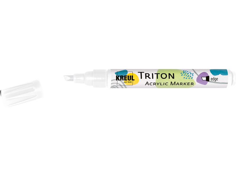 KREUL Marqueur acrylique TRITON Acrylic Marker, blanc