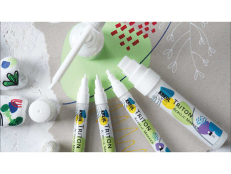KREUL Marqueur acrylique TRITON Acrylic Marker, citron