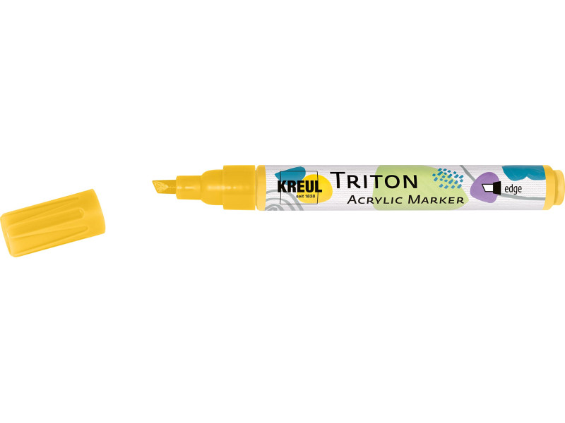 KREUL Marqueur acrylique TRITON Acrylic Marker, jaune maïs