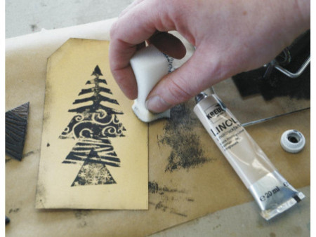 KREUL Kit de linogravure Hobby Line