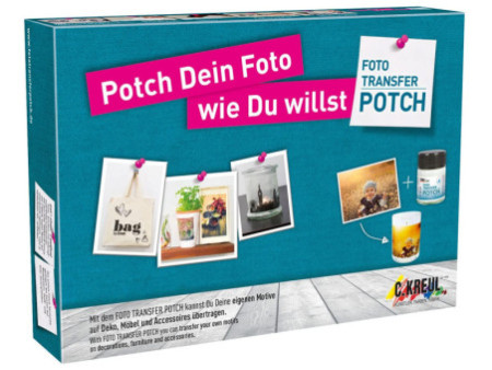 KREUL Photo transfert POTCH, kit NOUVEAU DESIGN