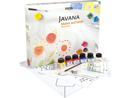 KREUL Set de peinture pour soie JAVANA