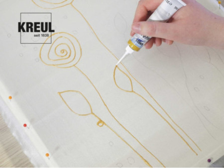 KREUL Set de peinture pour soie JAVANA