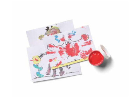 KREUL Peinture aux doigts 'MUCKI', kit 5 x 50 ml