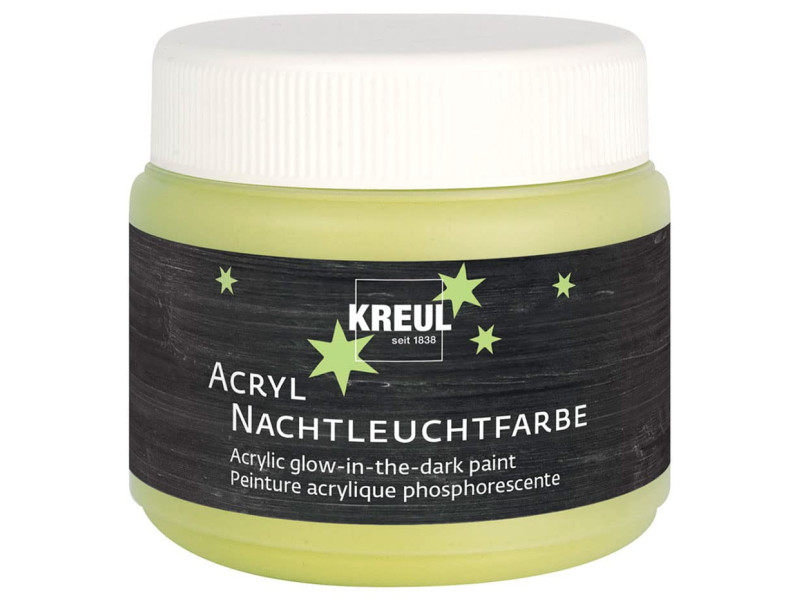 KREUL Peinture pochoir phosphorescente 'éclairage de nuit'