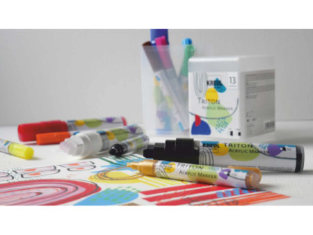 KREUL Marqueur acrylique SOLO Goya TRITON Acrylic,power pack