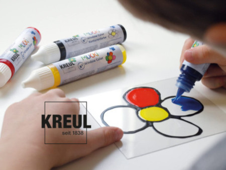 KREUL Window Color Pen 'MUCKI', kit de 7