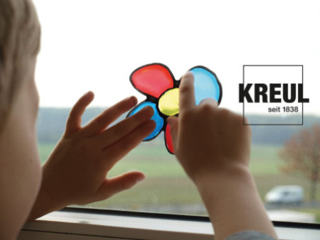 KREUL Window Color Pen 'MUCKI', kit de 7