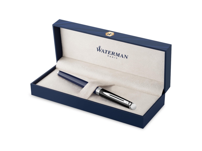 WATERMAN Stylo plume Hémisphère Colour Blocking Noir & Bleu