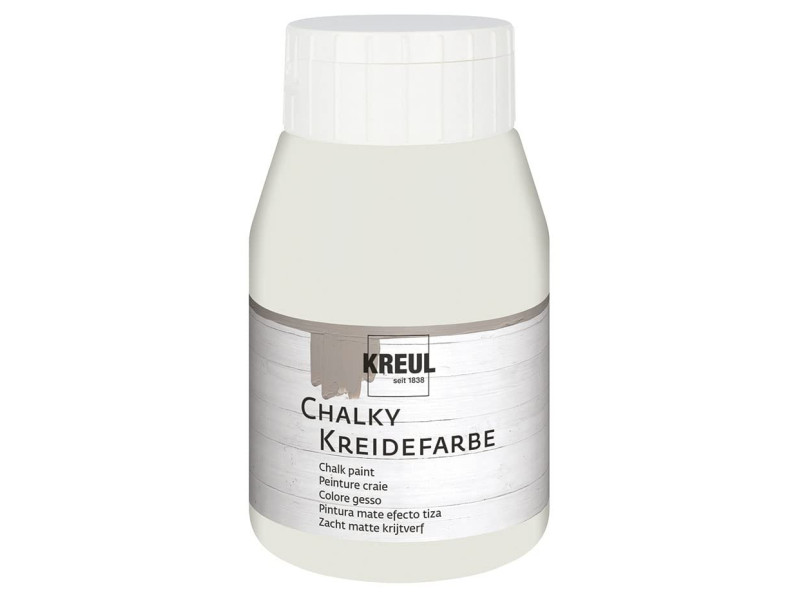 KREUL Peinture craie Chalky, 500 ml, Cream Cashmere