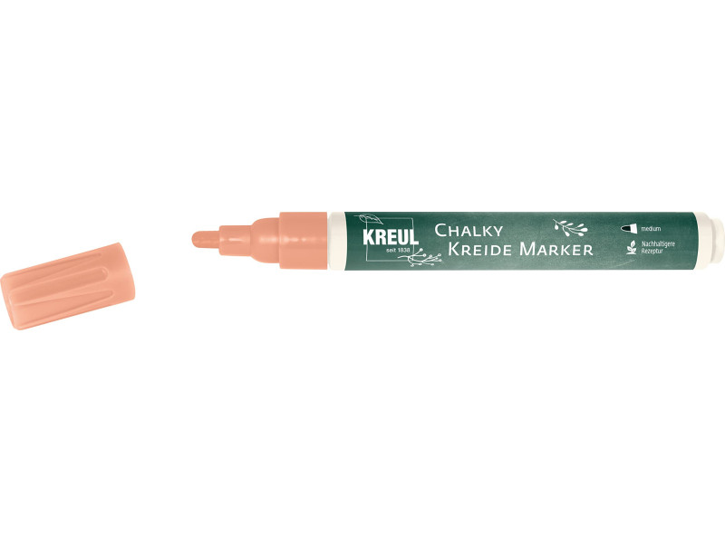 KREUL Marqueur à craie Chalky, Medium, Frosty Apricot