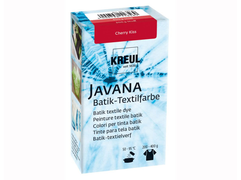 KREUL Peinture textile batik, 70 g, cherry kiss