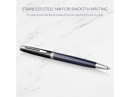 WATERMAN Stylo bille Hémisphère Colour Blocking Noir & Bleu