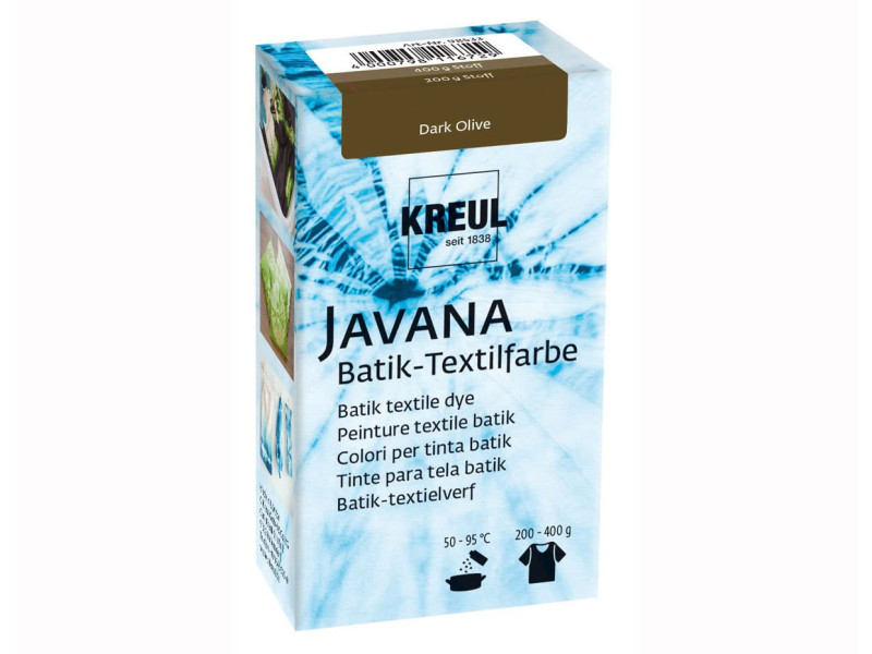 KREUL Peinture textile batik, 70 g, dark olive