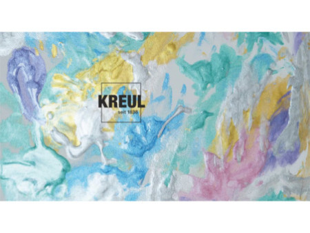 KREUL Gouache aux doigts nacrée 'MUCKI', 150 ml,bleu diamant