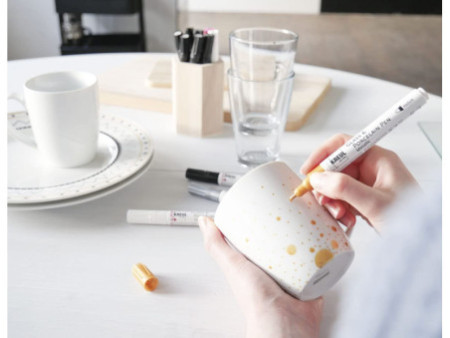 KREUL Glass & Porcelain Pen Metallic, or