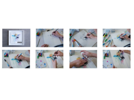 KREUL Stylo pinceau Aqua Paint SOLO Goya, Powerpack XXL