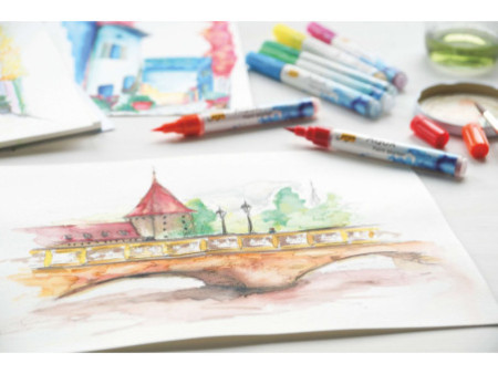 KREUL Stylo pinceau Aqua Paint SOLO Goya, Powerpack XXL