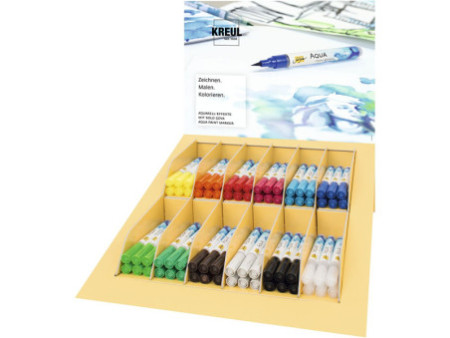 KREUL Stylo pinceau Aqua Paint SOLO Goya, présentoir