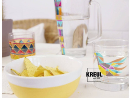 KREUL Peinture pour verre et porcelaine Clear, jaune