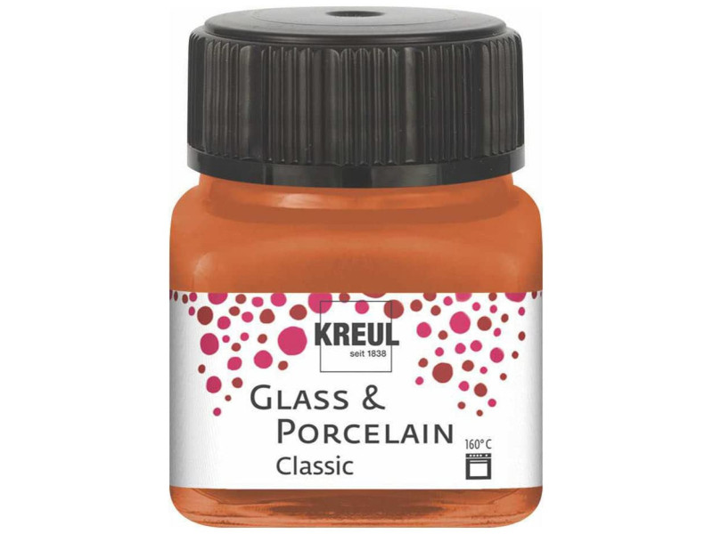 KREUL Peinture pour verre et porcelaine Classic, cuivre
