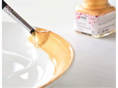 KREUL Peinture pour verre et porcelaine Classic, bronze doré