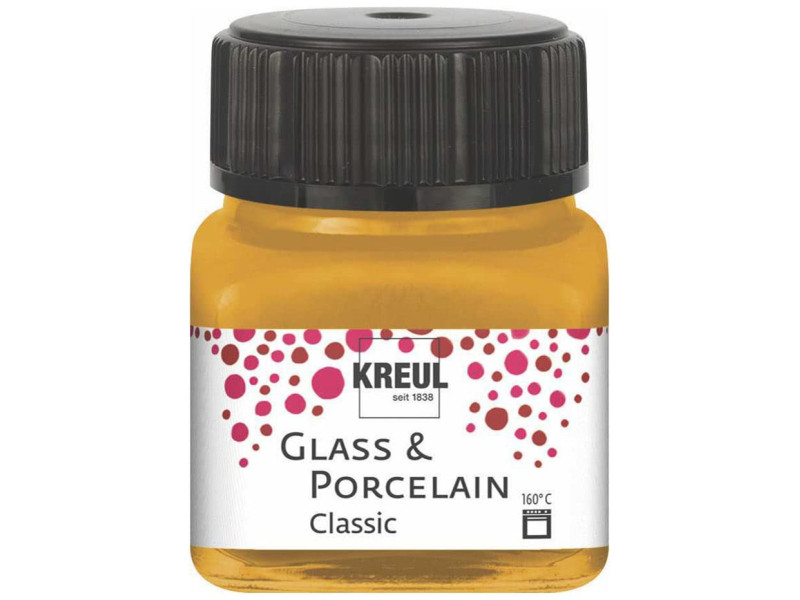KREUL Peinture pour verre et porcelaine Classic, or