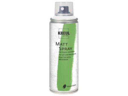 KREUL Peinture aéorosol MATT SPRAY, blanc, 200 ml