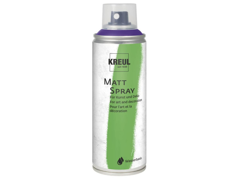 KREUL Peinture aéorosol MATT SPRAY, violet, 200 ml