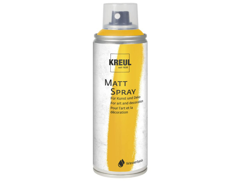 KREUL Peinture aéorosol MATT SPRAY, or, 200 ml