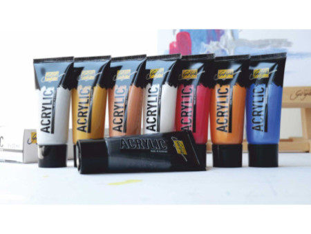 KREUL Peinture acrylique SOLO Goya Acrylic, 20 ml, set de 8