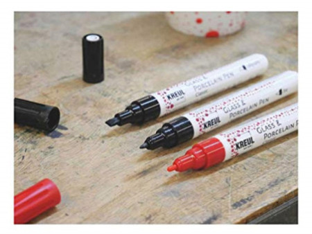 KREUL Marqueur pour porcelaine 'Glass & Porcelain Pen'