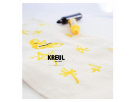 KREUL Feutre pour textile petites étoiles 'MUCKI', kit de 5