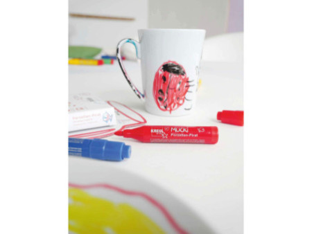 MUCKI Feutre pour porcelaine 'MUCKI', set de 5