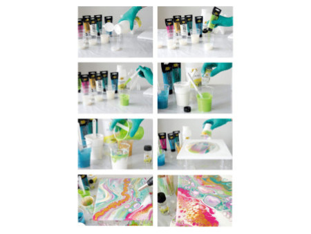 KREUL SOLO Goya Huile de silicone, flacon en verre 20 ml