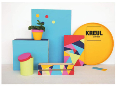 KREUL Peinture acrylique mate, kit Color Living