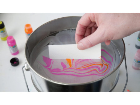 KREUL Peinture à marbrer 'Magic Marble', kit Love Neon!