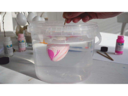 KREUL Peinture à marbrer 'Magic Marble', kit Love Neon!