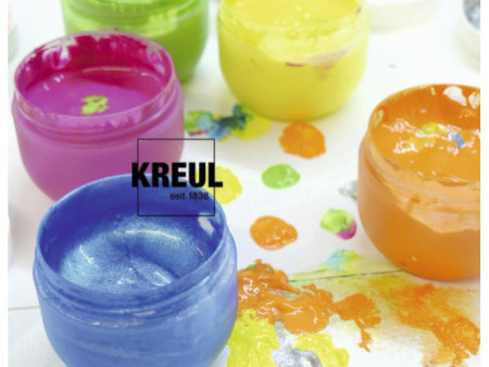 KREUL Gouache aux doigts 'MUCKI' pour enfants chanceux