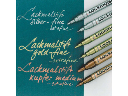 KREUL Lackmarker 'Gloss Paint Marker', extrafine, blanc