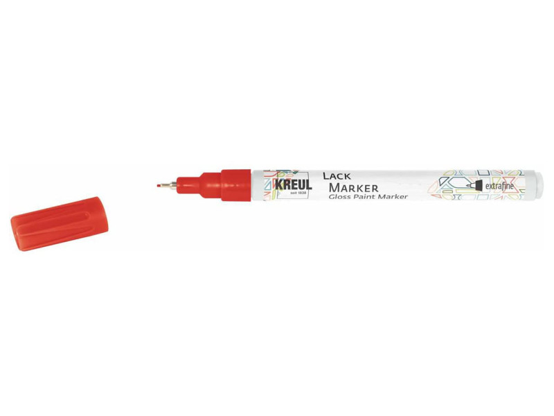 KREUL Lackmarker 'Gloss Paint Marker', extrafine, rouge