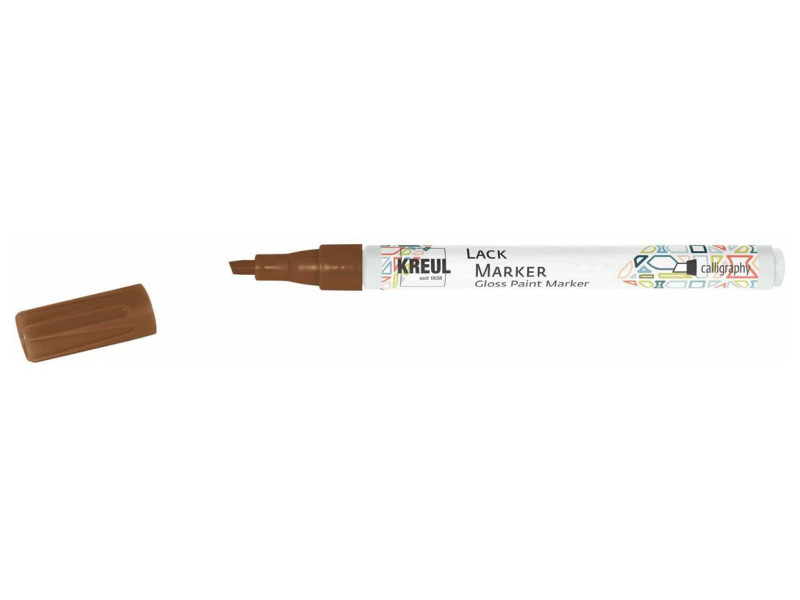 KREUL Lackmarker 'Gloss Paint Marker', calligraphy, cuivre