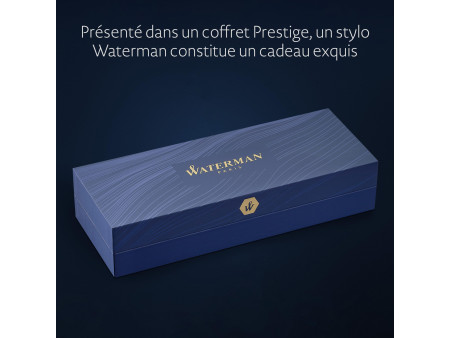 WATERMAN Stylo à bille Expert Reflets de Paris Noir G.T.
