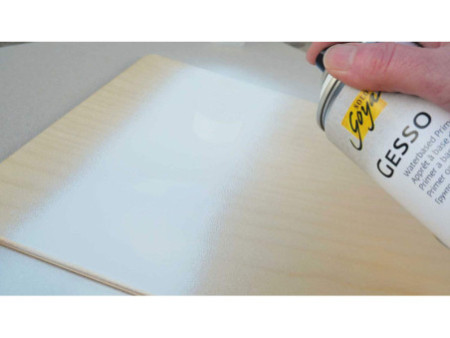 KREUL Apprêt acrylique SOLO Goya Gesso, blanc, spray 400 ml