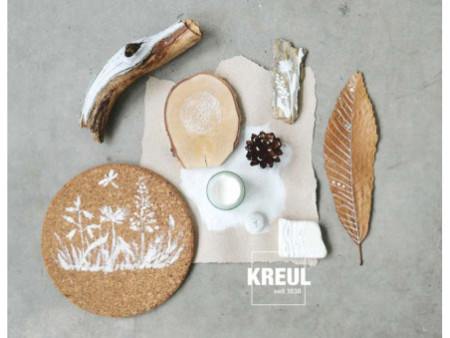 KREUL Peinture créative Nature, 50 ml, cristal de neige