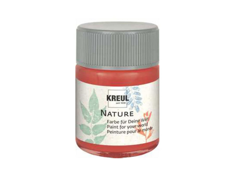KREUL Peinture créative Nature, 50 ml, corail